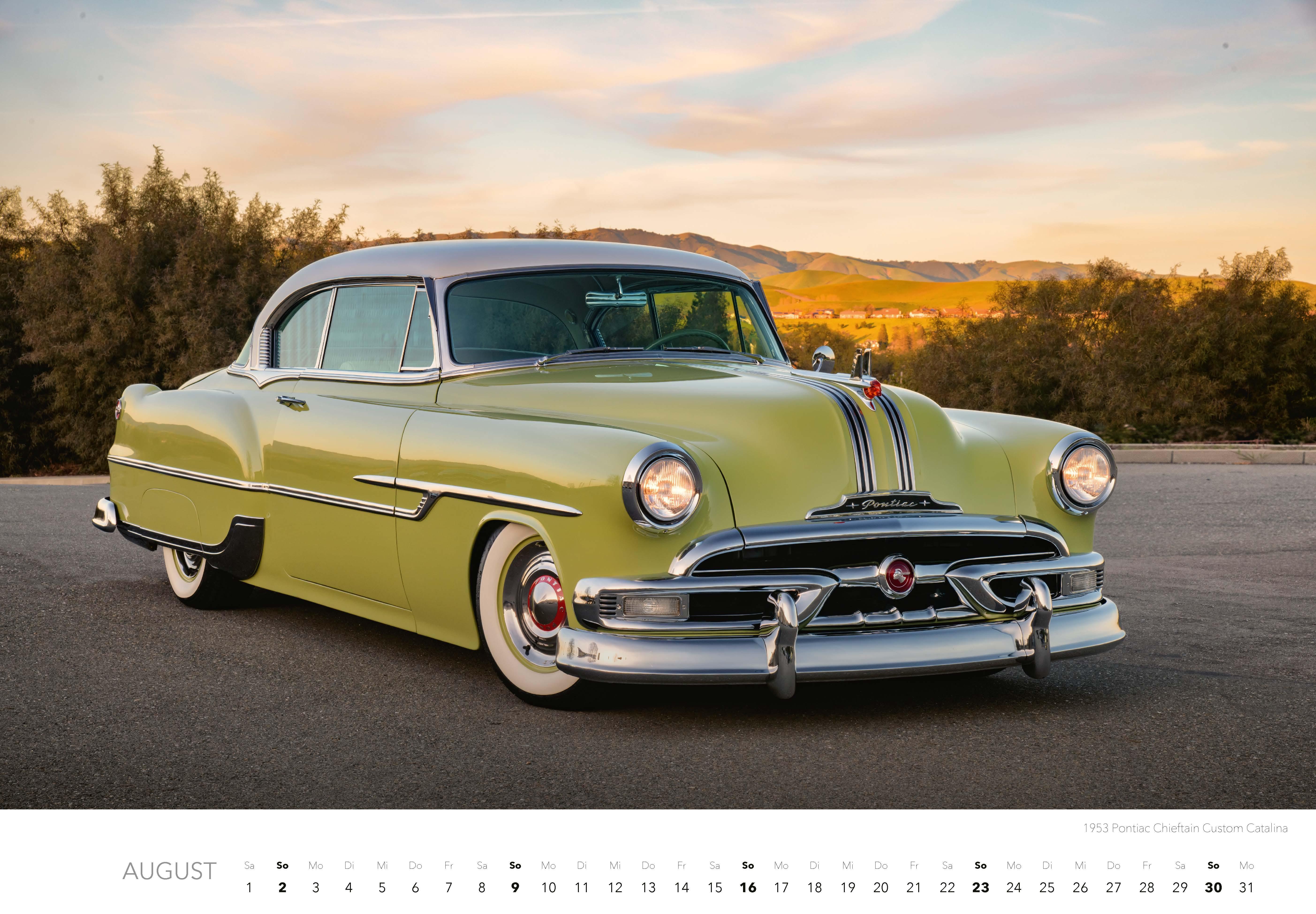 Beispielinhalt (Bild) Amerikanische Straßenkreuzer Kalender 2026