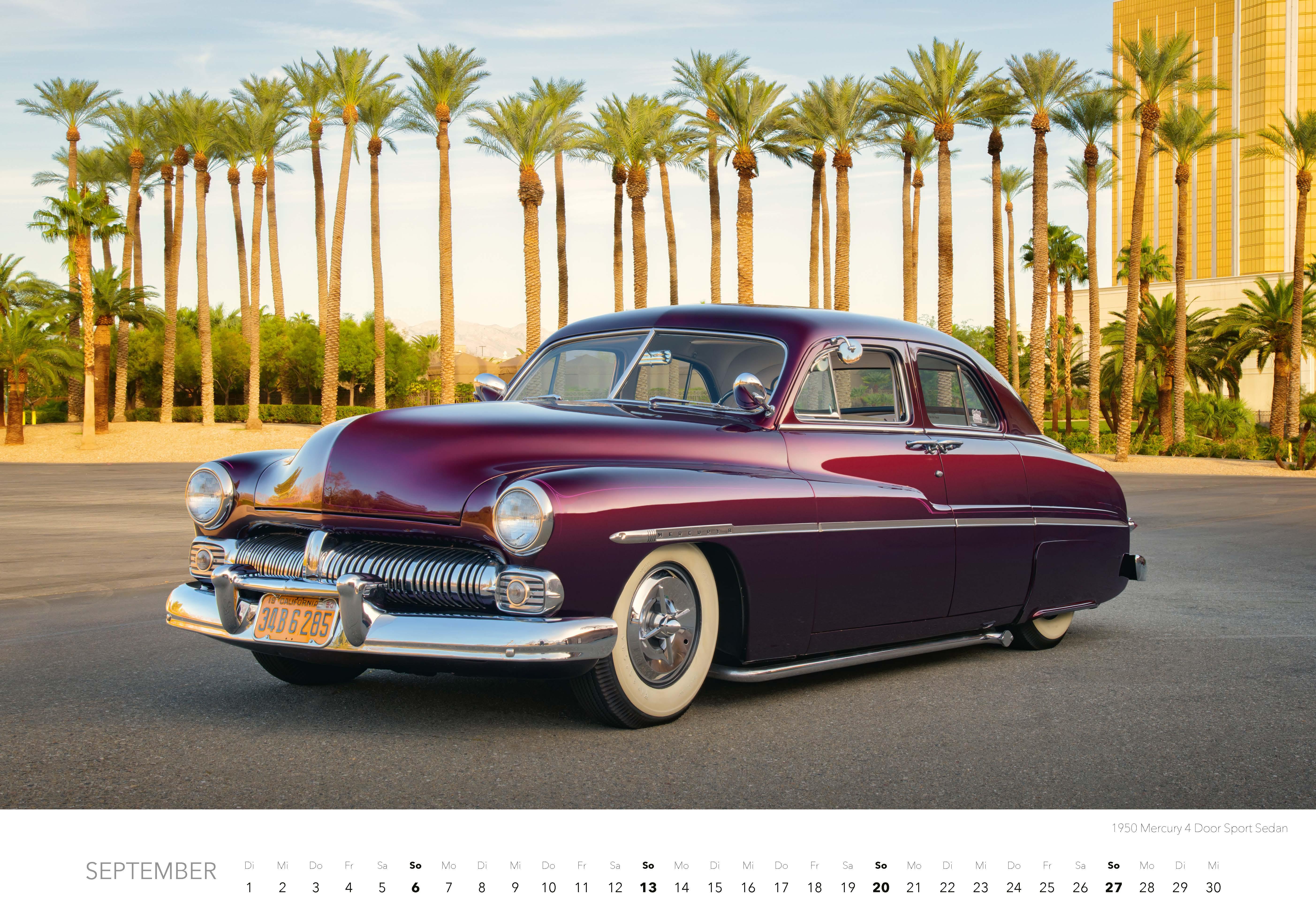 Beispielinhalt (Bild) Amerikanische Straßenkreuzer Kalender 2026