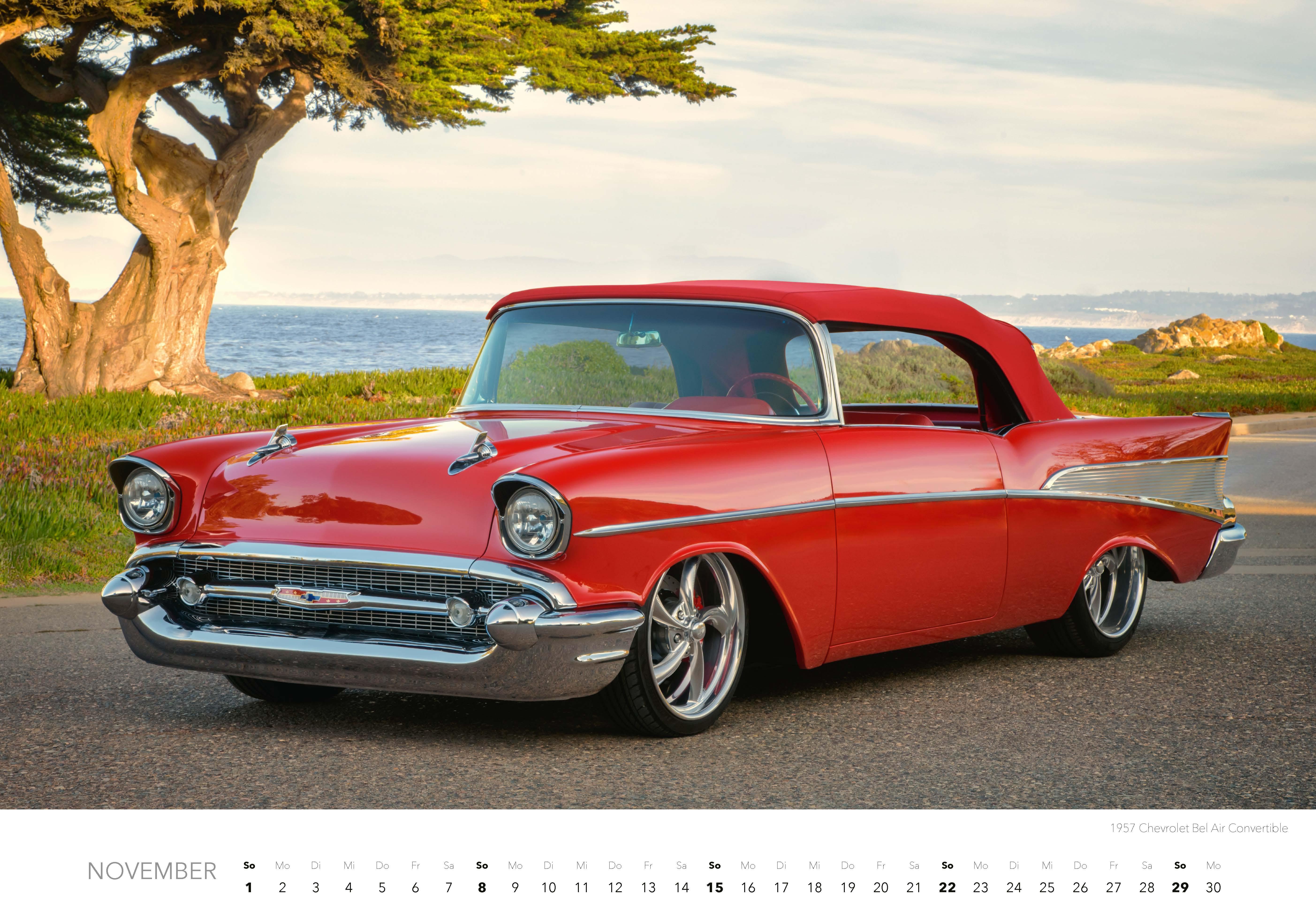 Beispielinhalt (Bild) Amerikanische Straßenkreuzer Kalender 2026