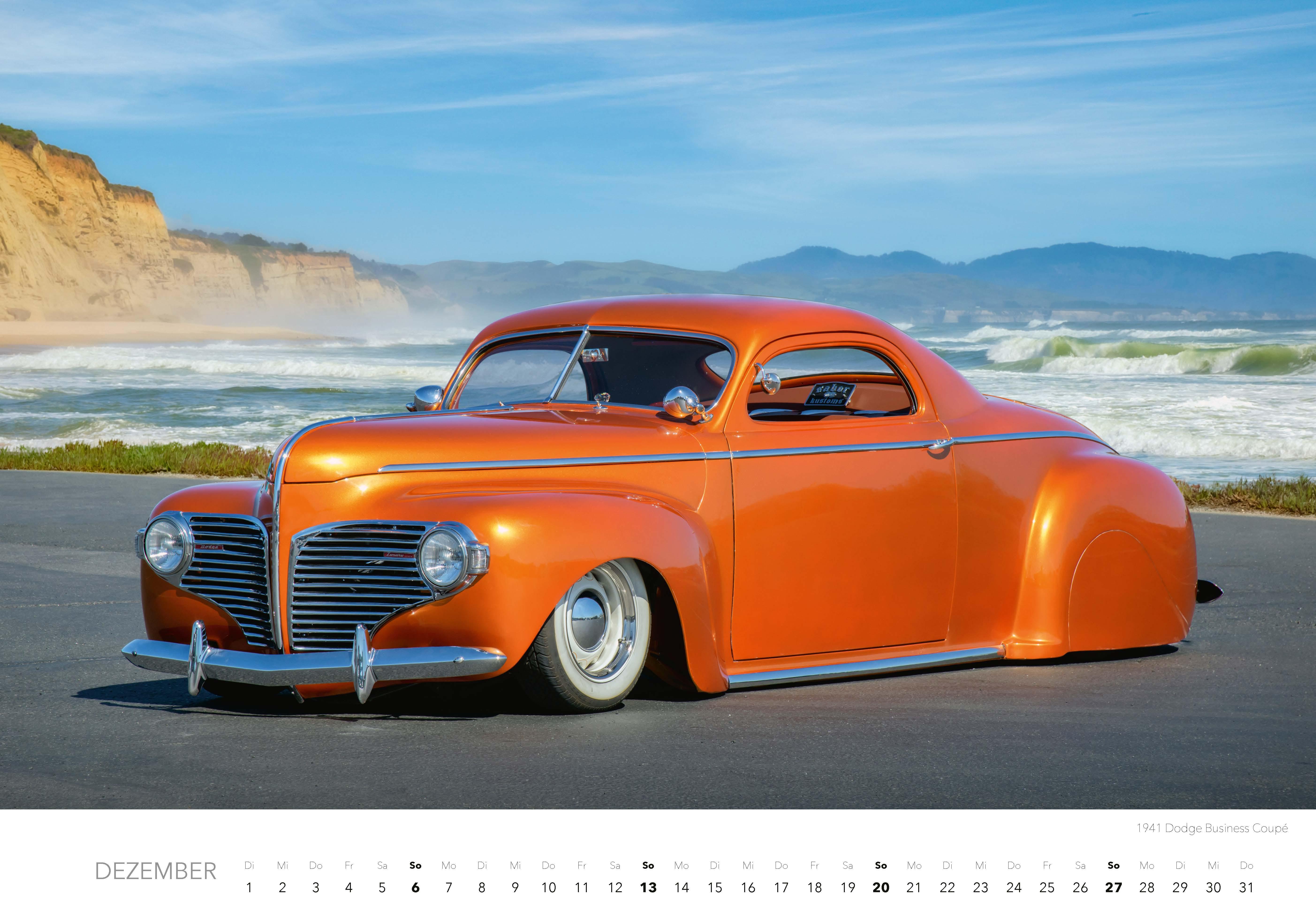 Beispielinhalt (Bild) Amerikanische Straßenkreuzer Kalender 2026