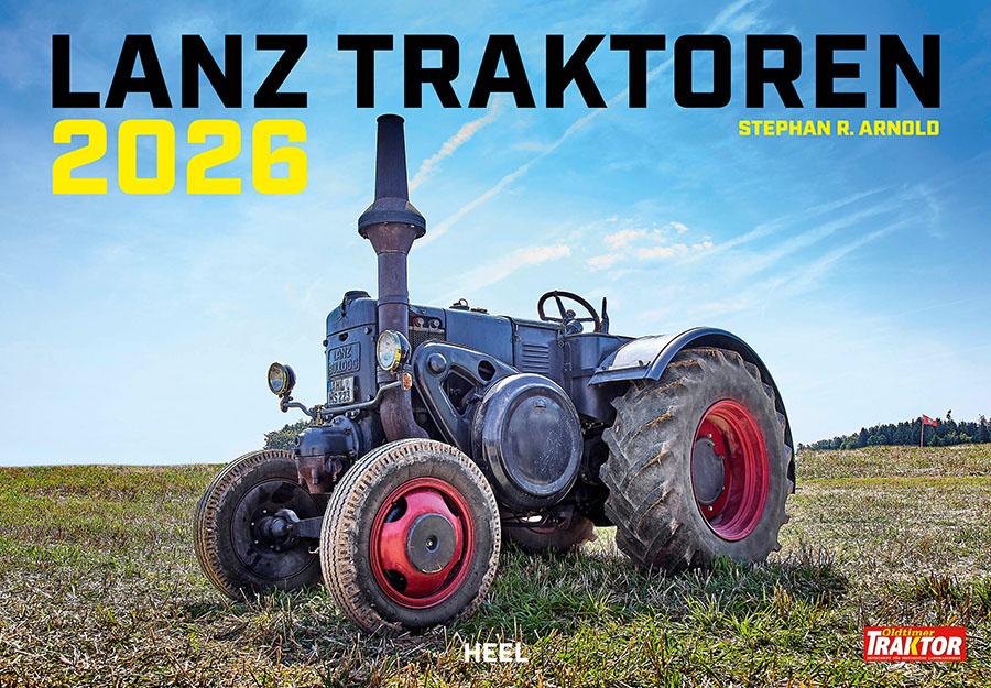 Vorderes Coverbild Lanz Traktoren Kalender 2026