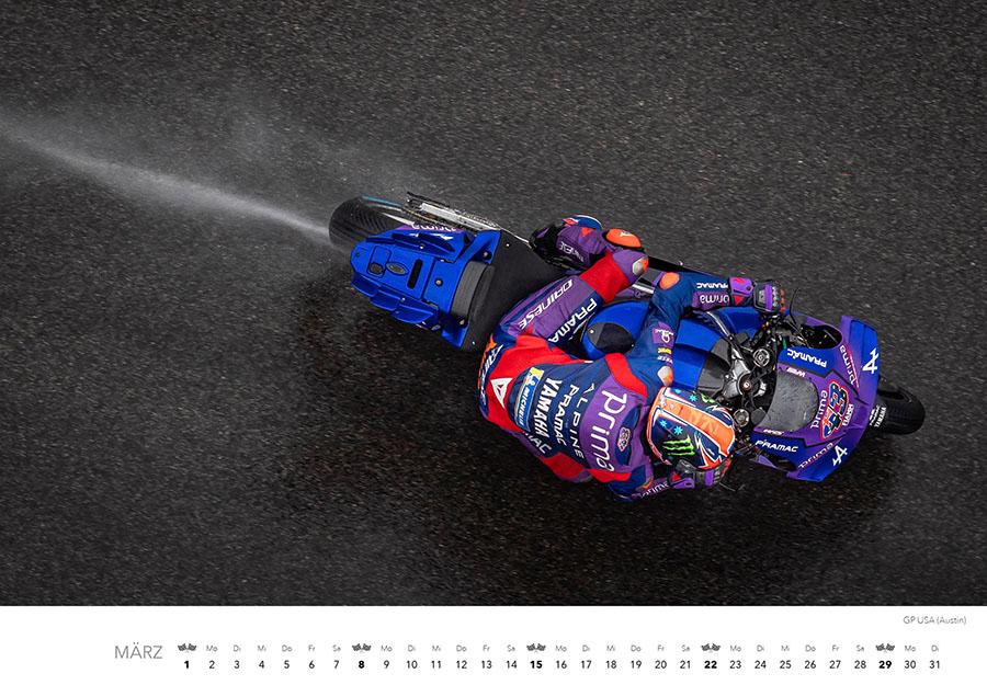 Beispielinhalt (Bild) Motorrad Grand Prix Kalender 2026