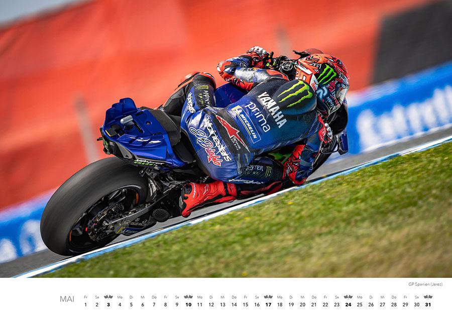 Beispielinhalt (Bild) Motorrad Grand Prix Kalender 2026