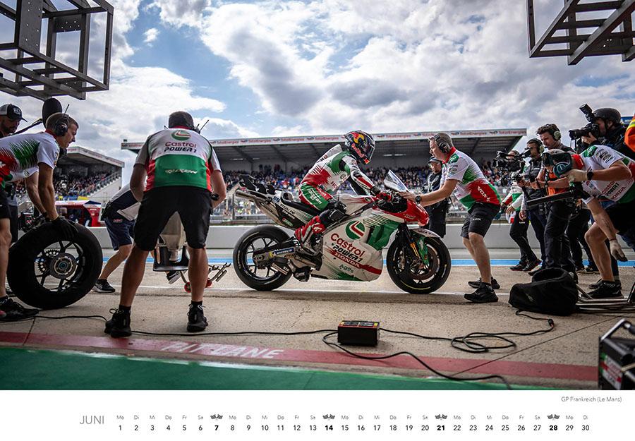 Beispielinhalt (Bild) Motorrad Grand Prix Kalender 2026