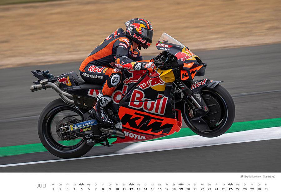 Beispielinhalt (Bild) Motorrad Grand Prix Kalender 2026