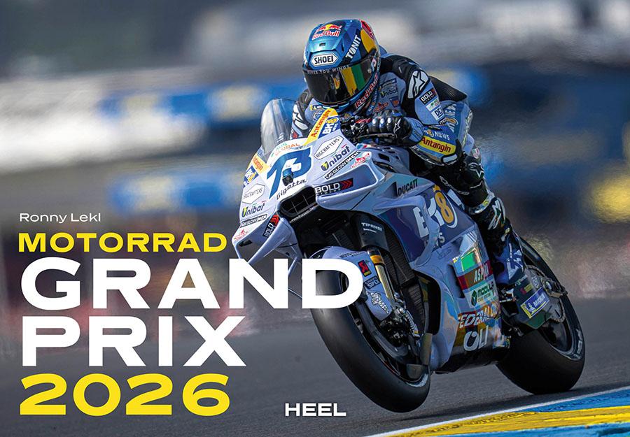 Vorderes Coverbild Motorrad Grand Prix Kalender 2026