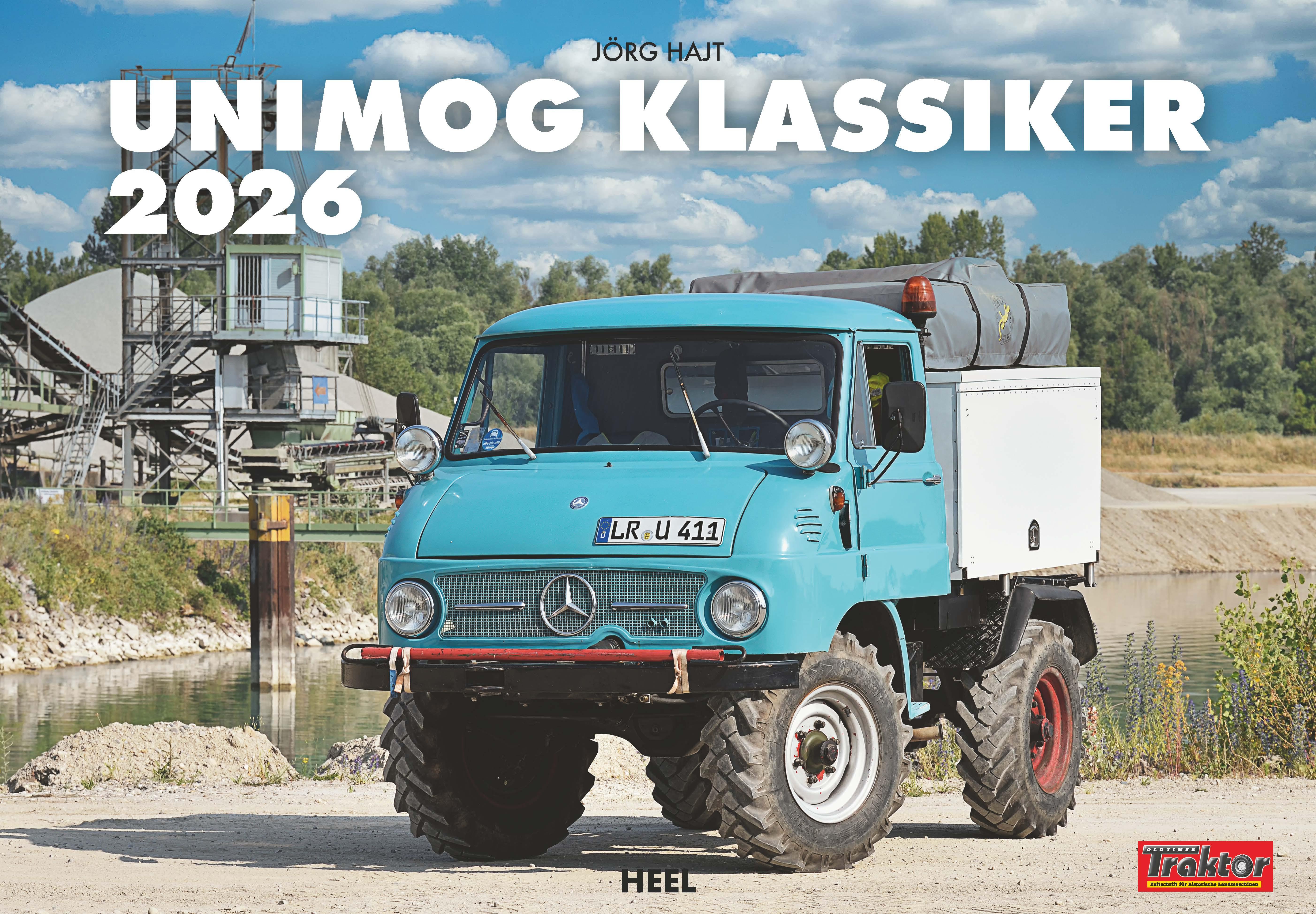 Vorderes Coverbild Unimog Klassiker Kalender 2026