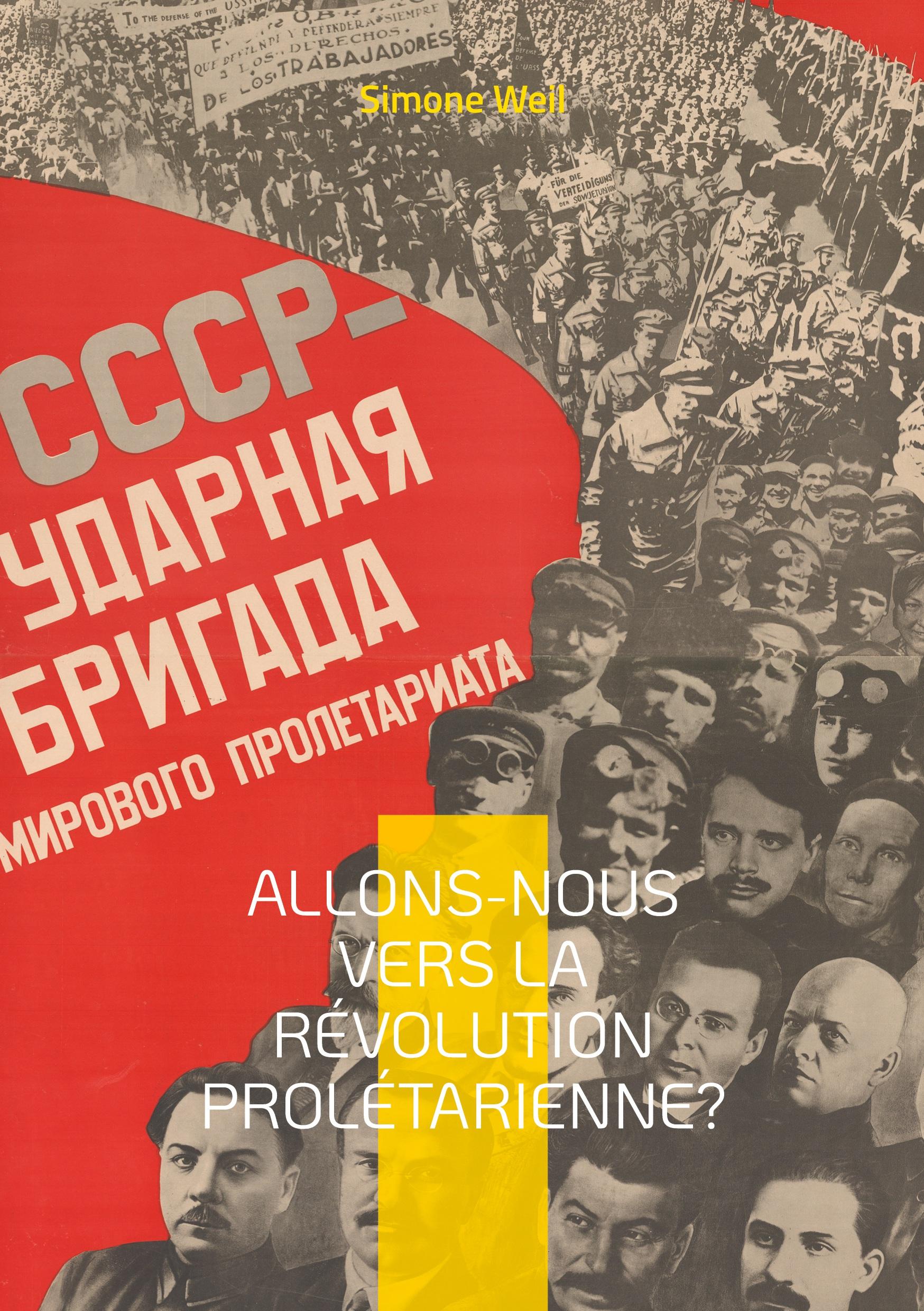 Vorderes Coverbild Allons-nous vers la Révolution Prolétarienne ?