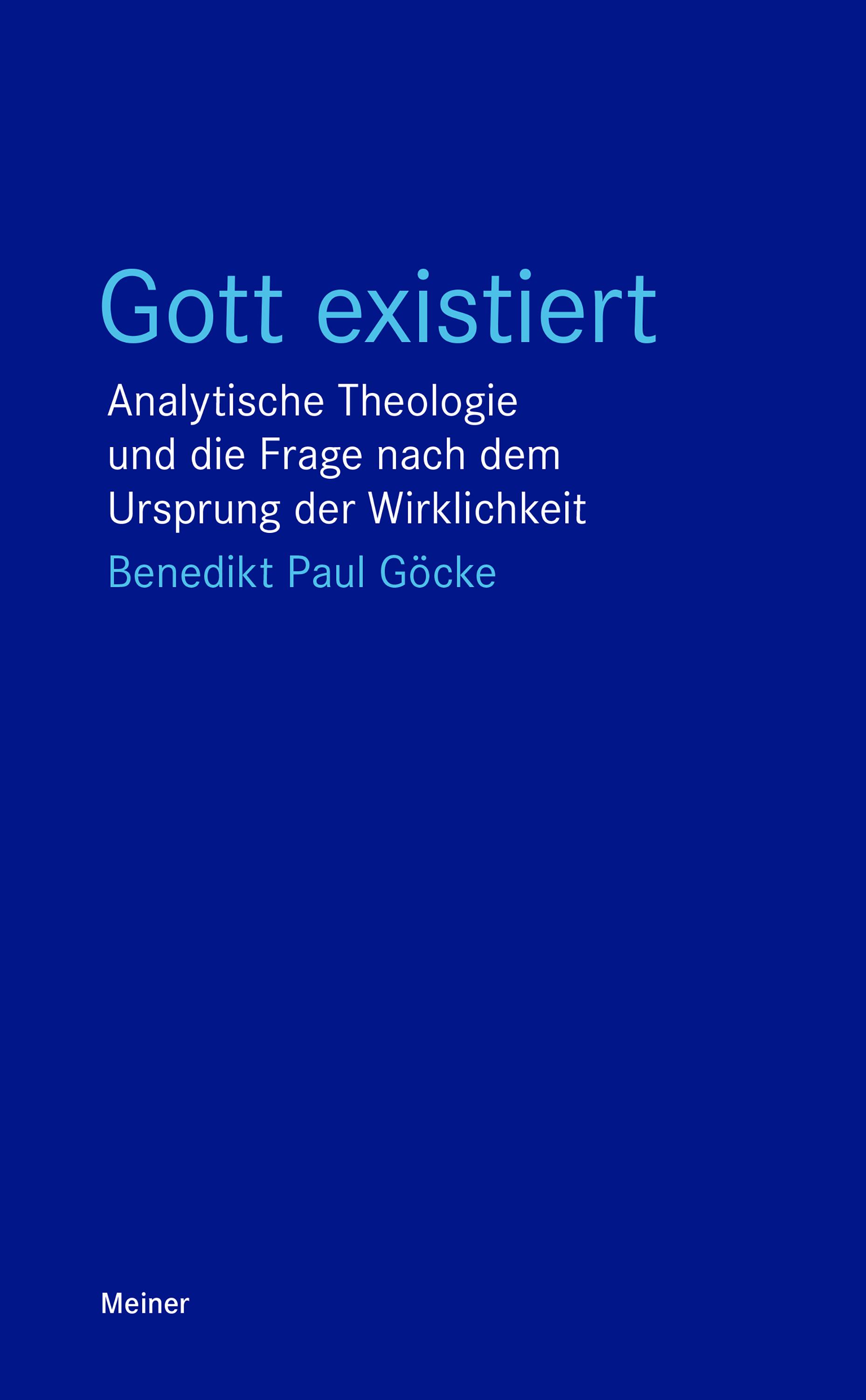 Vorderes Coverbild Gott existiert