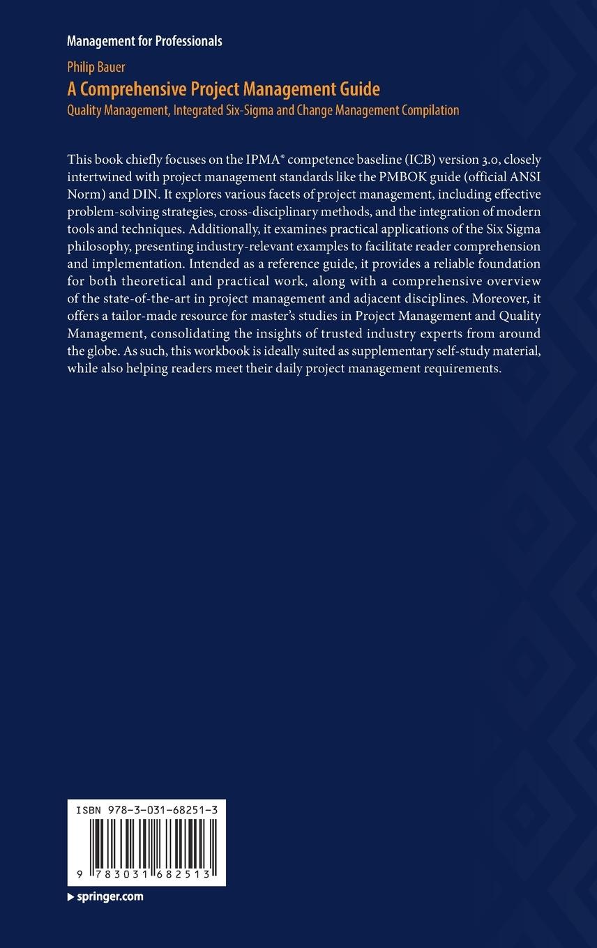 Rückseitencover A Comprehensive Project Management Guide