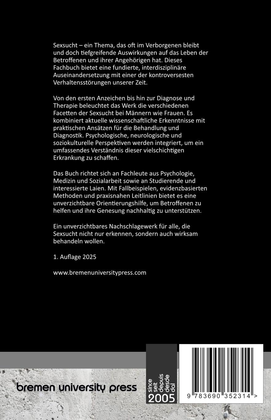 Rückseitencover Sexsucht