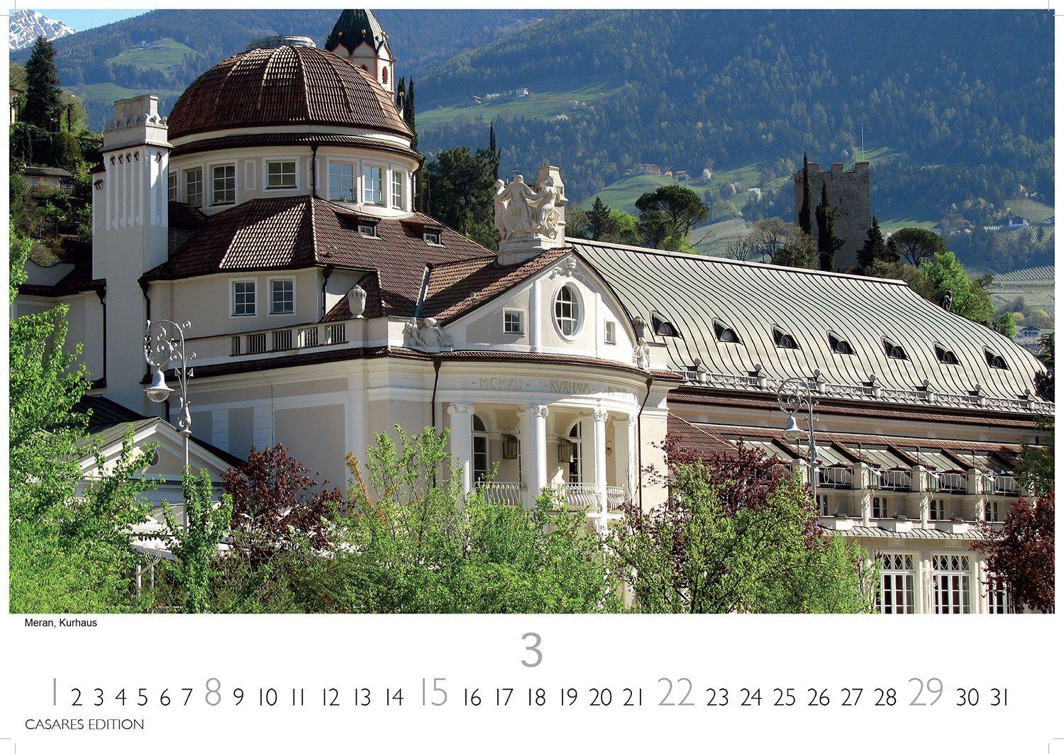 Beispielinhalt (Bild) Südtirol Kalender 2026 - Wandkalender | Fotokalender Italien 35x50cm - 12 eindrucksvolle Fotografien aus Südtirol