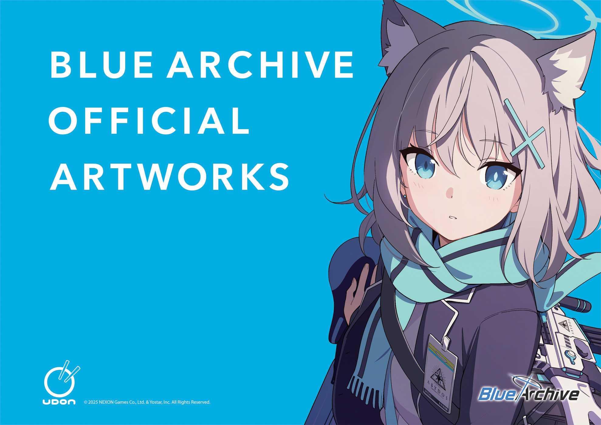 Vorderes Coverbild Blue Archive: Official Artworks Volume 1 (Hardcover)