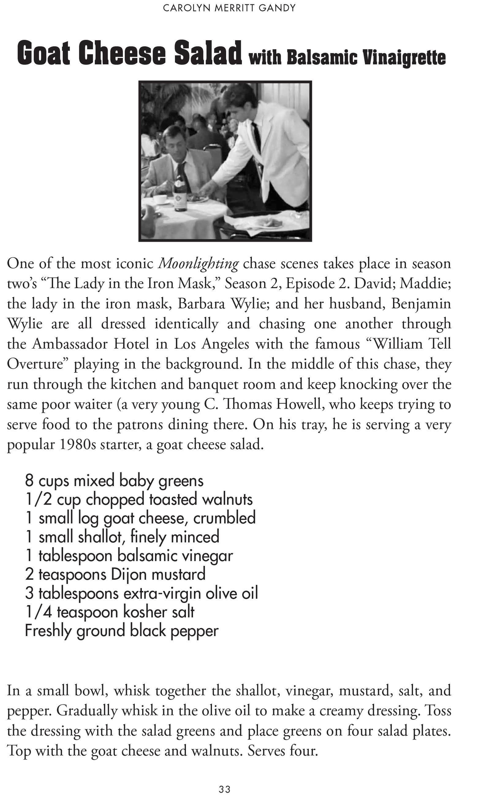 Beispielinhalt (Bild) Moonlighting: A Cookbook and Culinary History