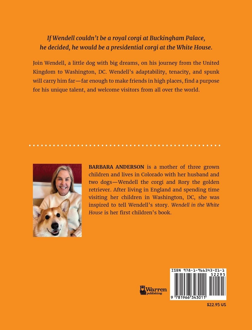 Rückseitencover Wendell in the White House