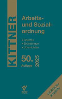 Vorderes Coverbild Arbeits- und Sozialordnung 2025