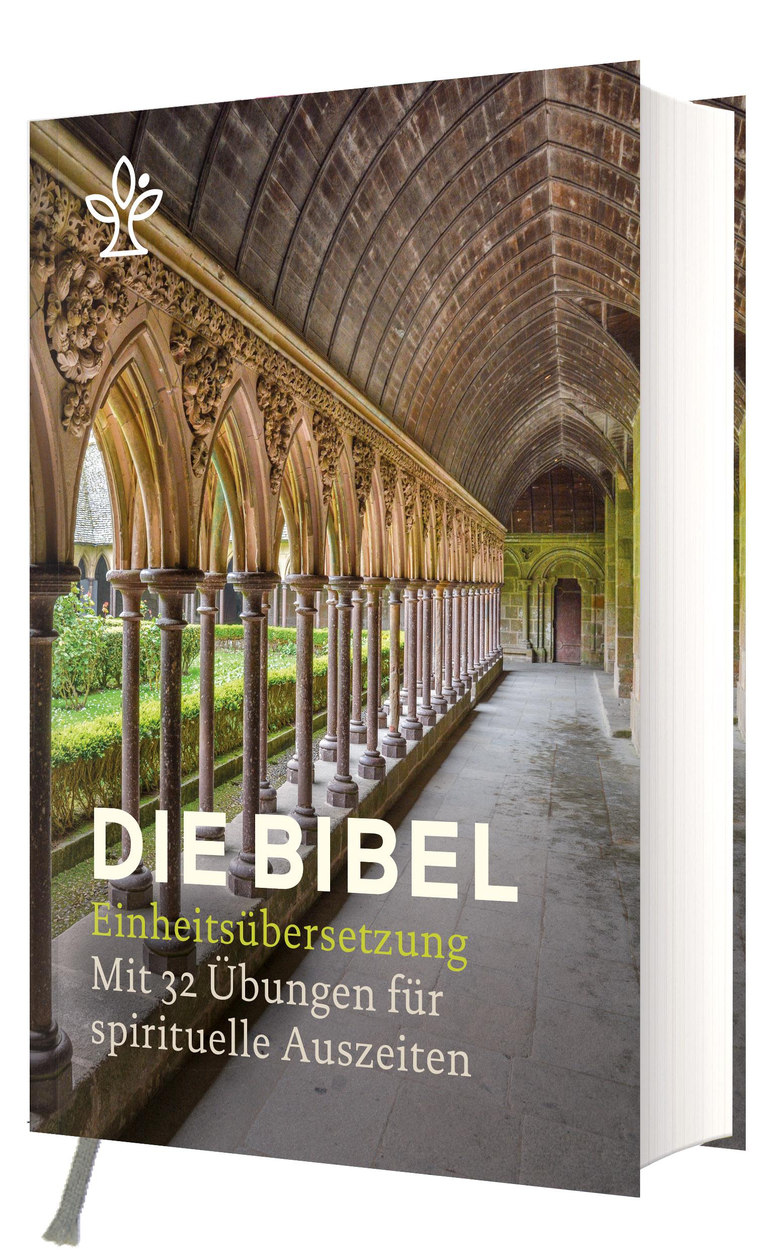 Vorderes Coverbild Bibel mit spirituellen Zusatzseiten