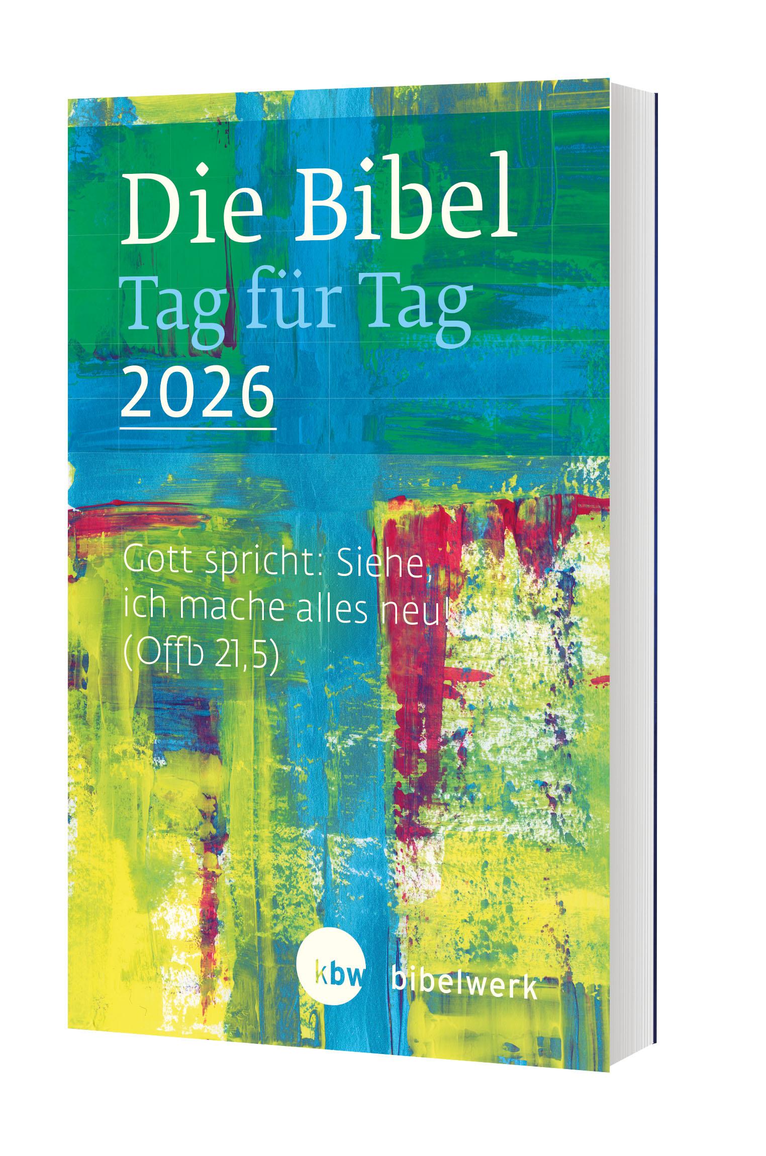 Vorderes Coverbild Die Bibel Tag für Tag 2026