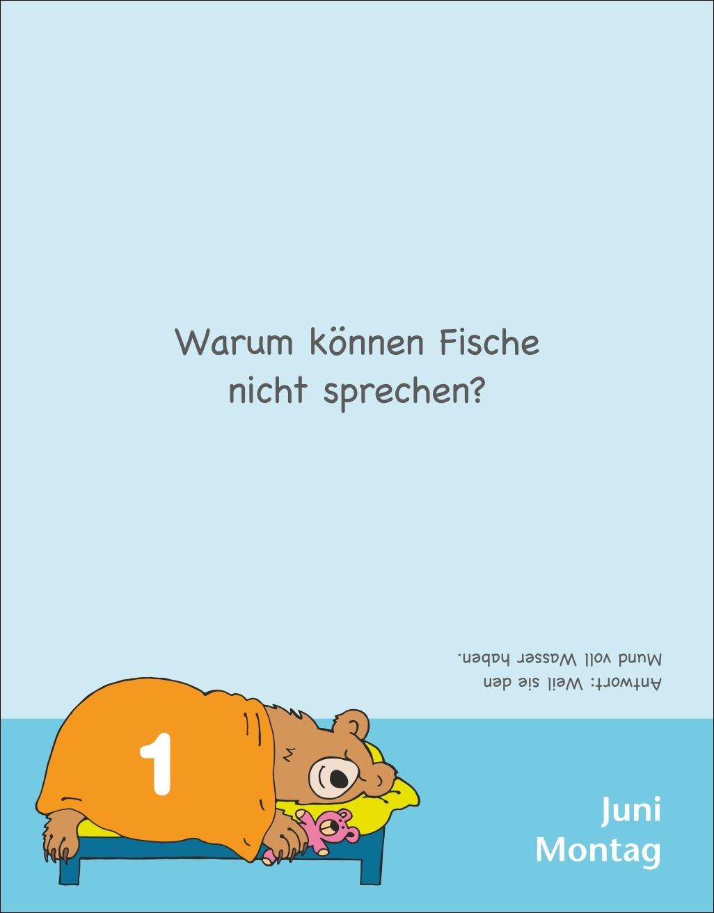 Beispielinhalt (Bild) Witze für Kids Tagesabreißkalender 2026