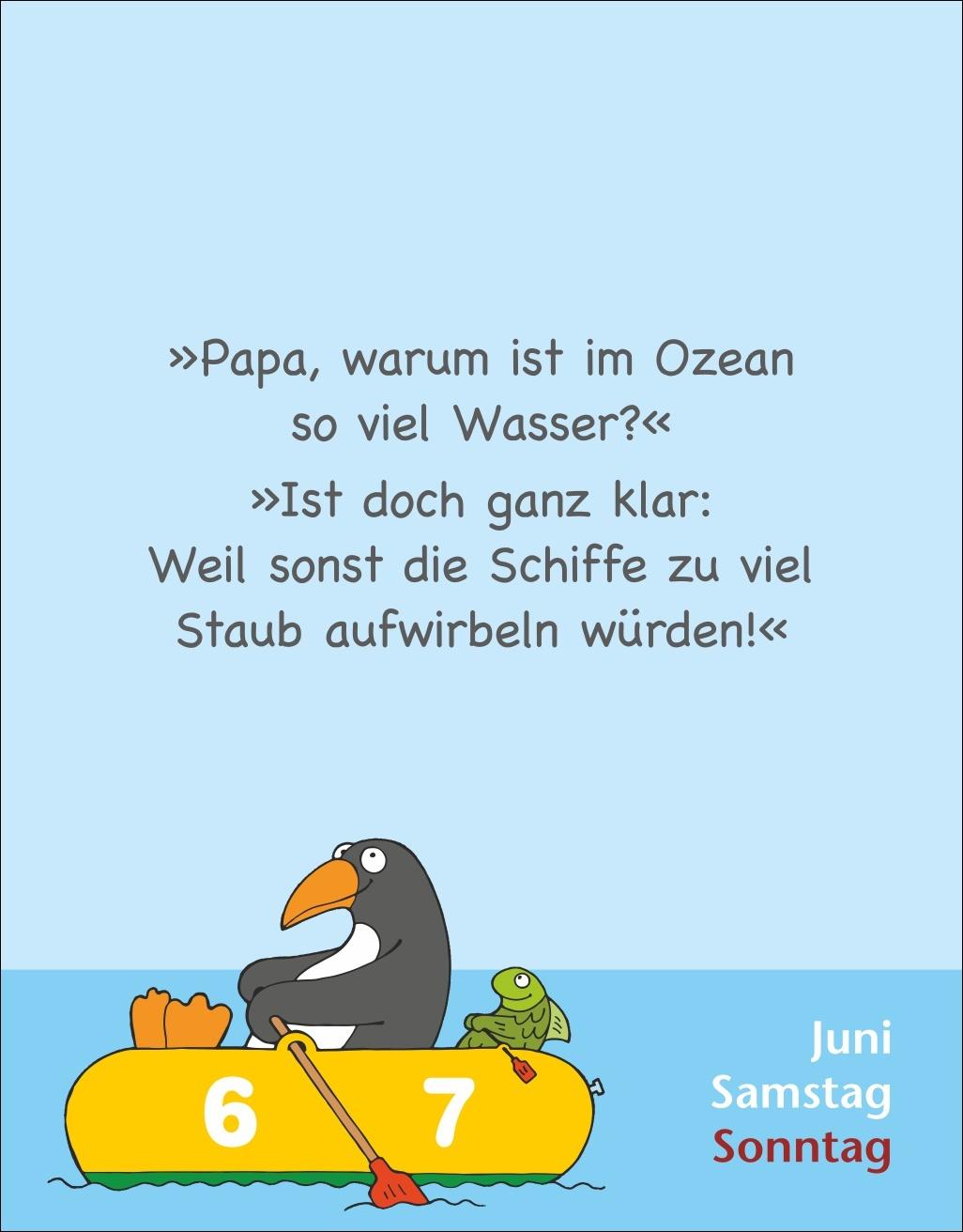 Beispielinhalt (Bild) Witze für Kids Tagesabreißkalender 2026