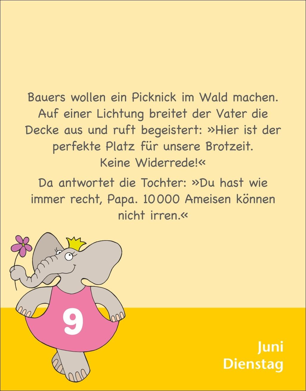 Beispielinhalt (Bild) Witze für Kids Tagesabreißkalender 2026