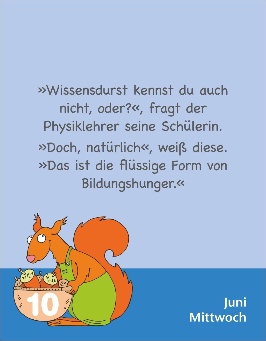Beispielinhalt (Bild) Witze für Kids Tagesabreißkalender 2026