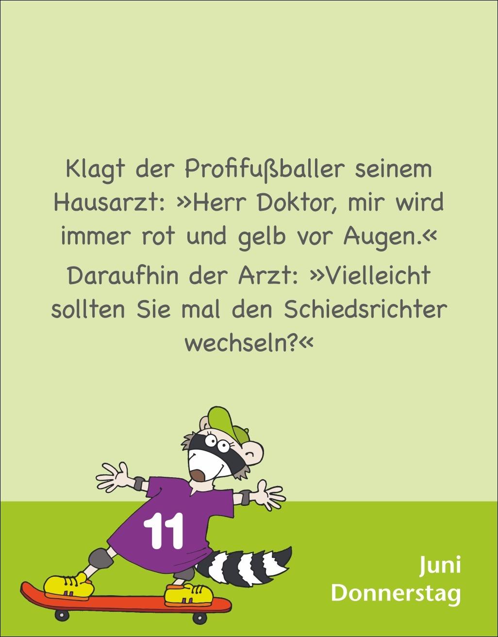 Beispielinhalt (Bild) Witze für Kids Tagesabreißkalender 2026