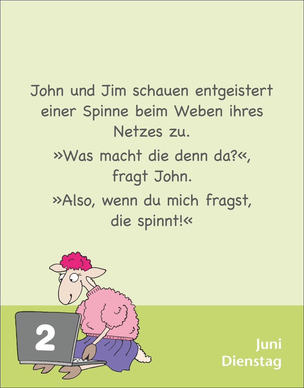 Beispielinhalt (Bild) Witze für Kids Tagesabreißkalender 2026