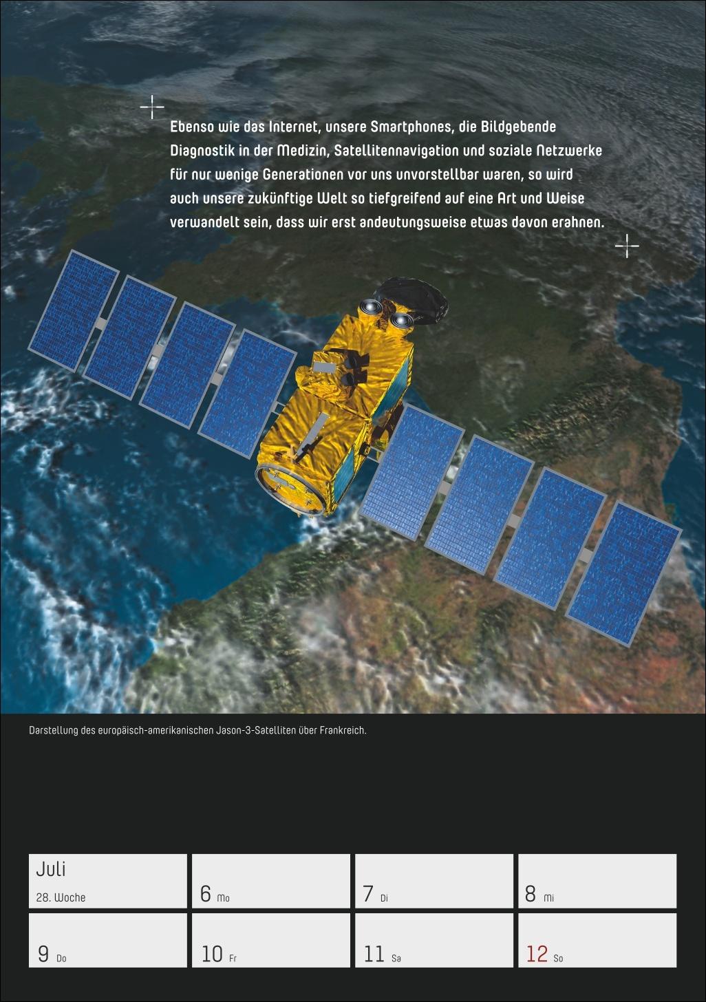 Beispielinhalt (Bild) Stephen Hawking - Universum Wochenplaner 2026 - 53 faszinierende Bilder und Zitate