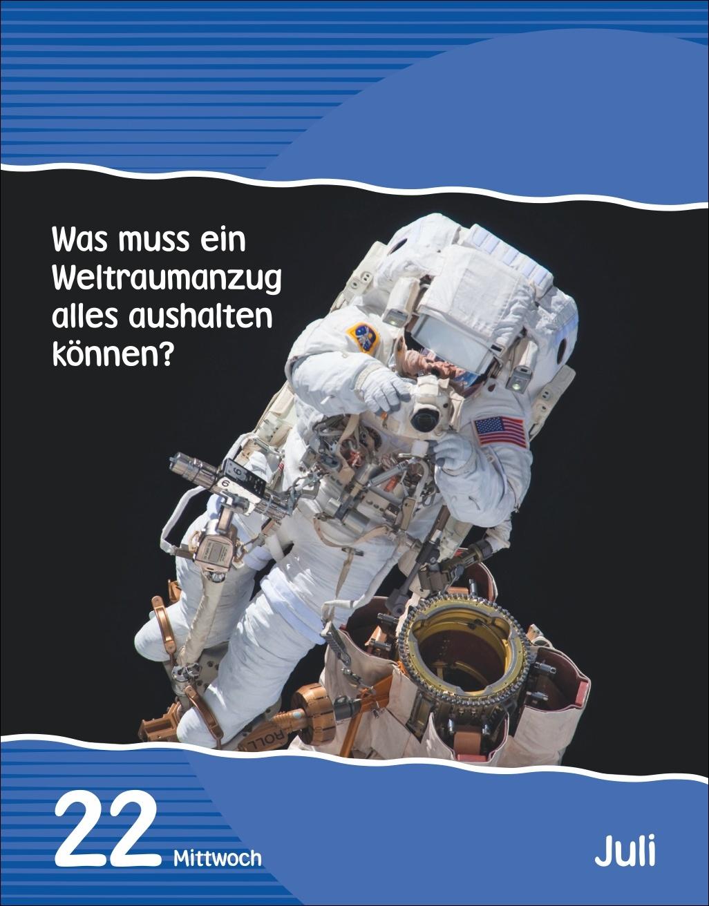 Beispielinhalt (Bild) Wissen für Kids Tagesabreißkalender 2026