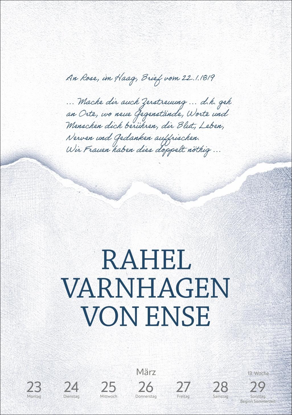 Beispielinhalt (Bild) 53 Frauen, die du gelesen haben musst Wochen-Kulturkalender 2026