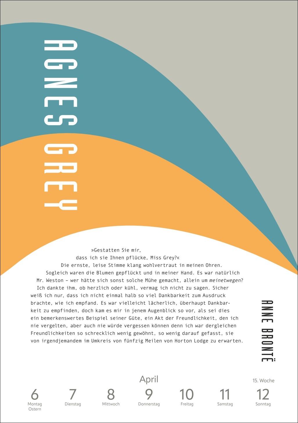 Beispielinhalt (Bild) 53 Frauen, die du gelesen haben musst Wochen-Kulturkalender 2026