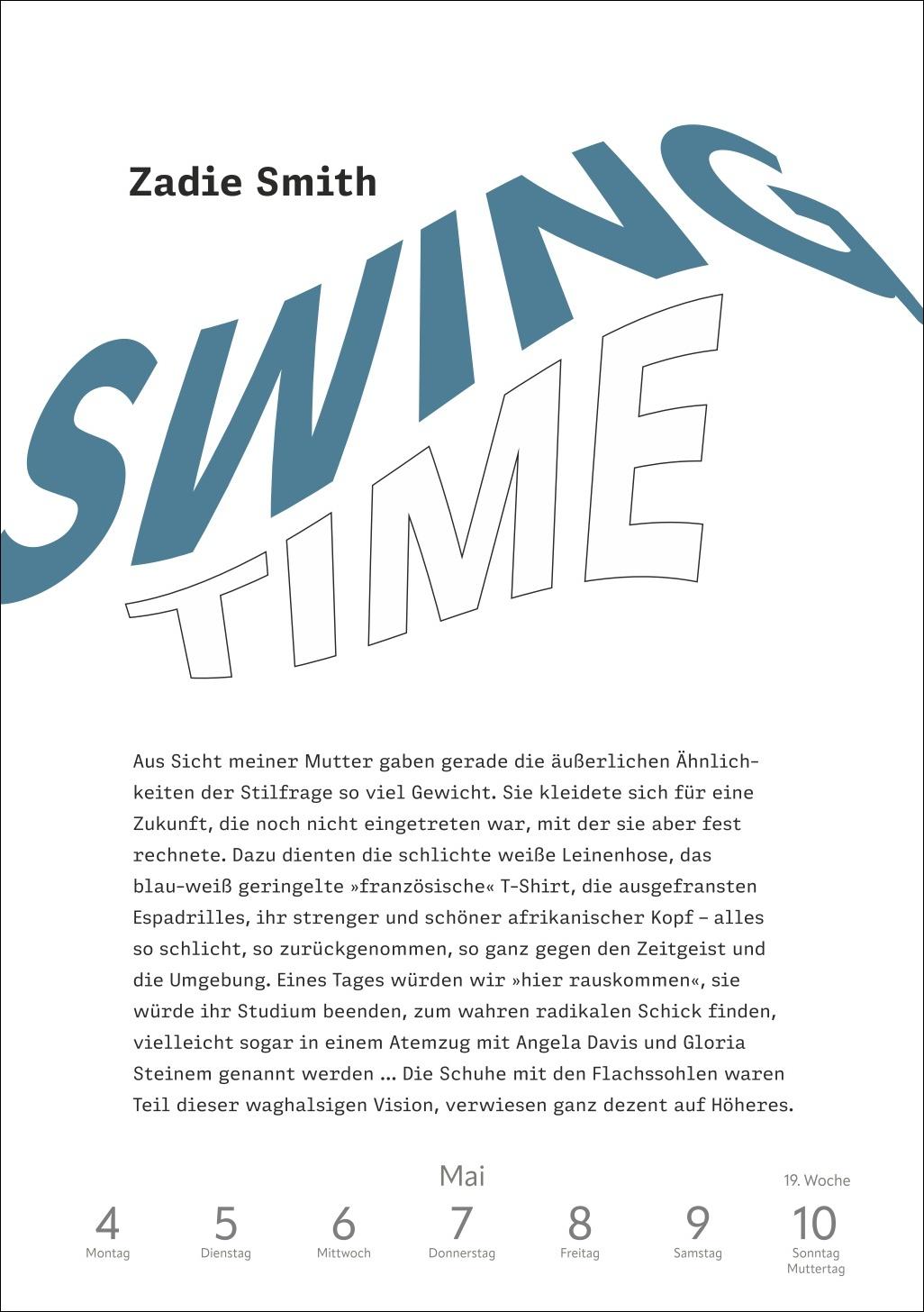 Beispielinhalt (Bild) 53 Frauen, die du gelesen haben musst Wochen-Kulturkalender 2026