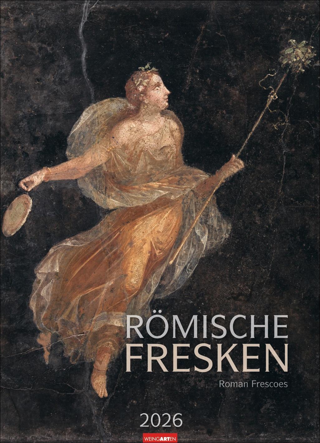 Vorderes Coverbild Römische Fresken Kalender 2026