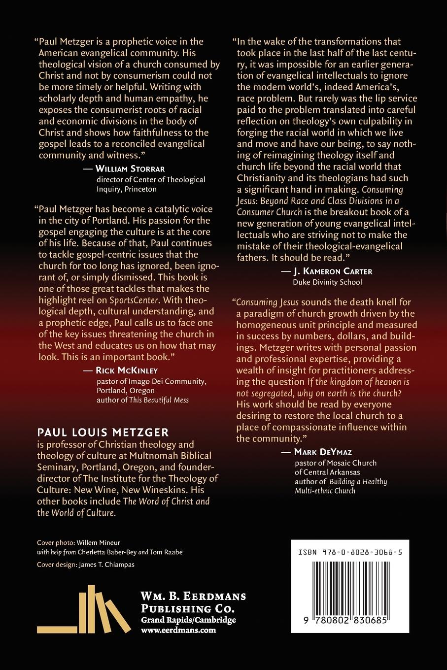 Rückseitencover Consuming Jesus