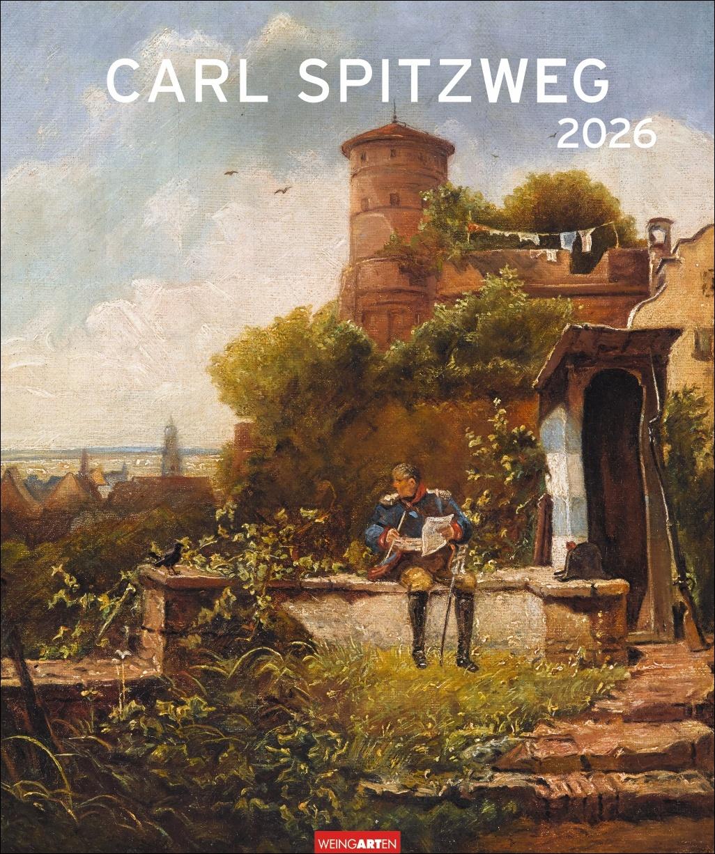 Vorderes Coverbild Carl Spitzweg Edition Kalender 2026