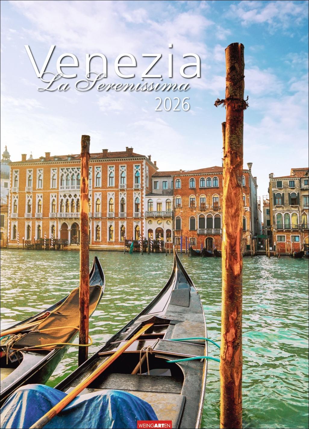 Vorderes Coverbild Venezia Kalender 2026 - La Serenissima