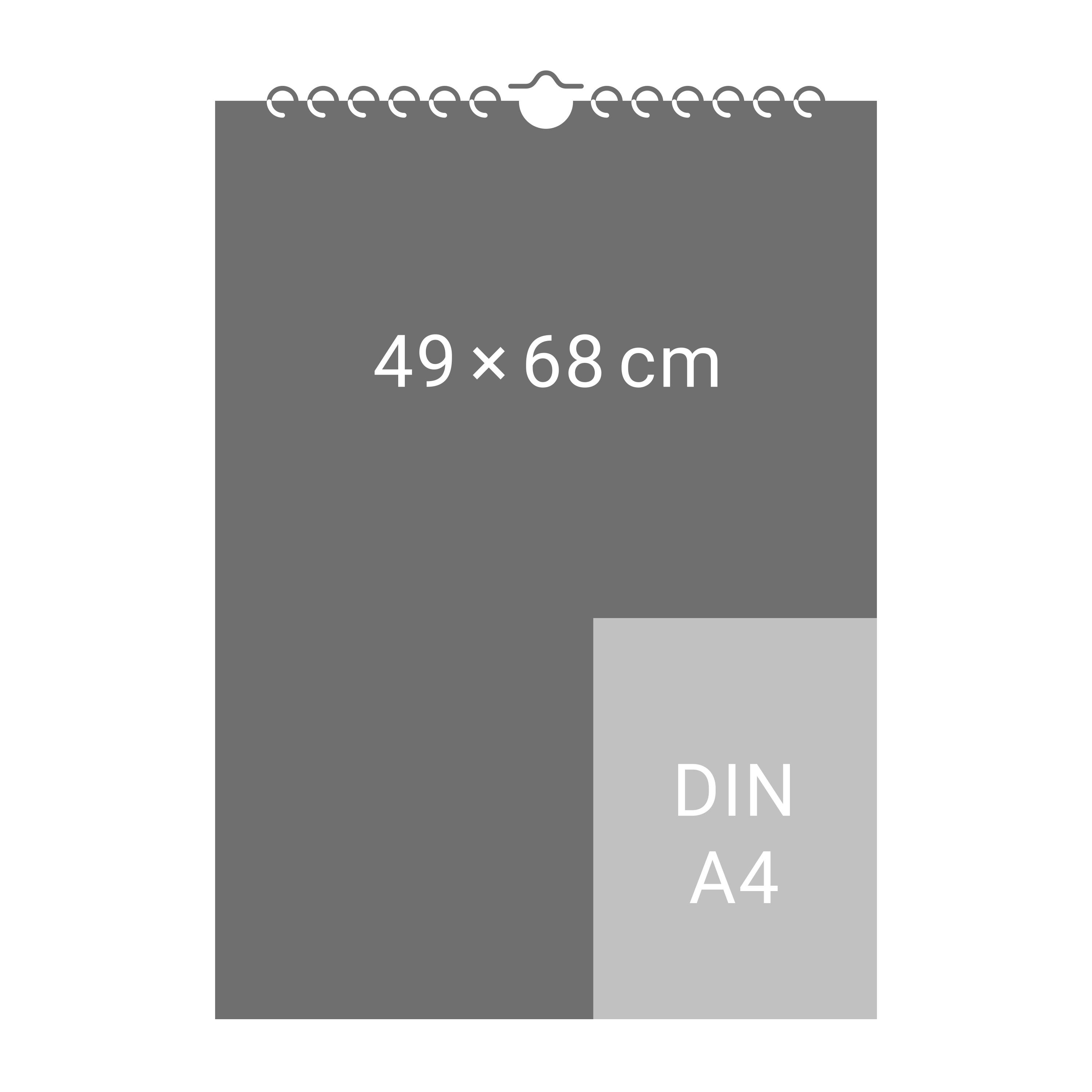 Beispielinhalt (Bild) Blütenbilder Kalender 2026