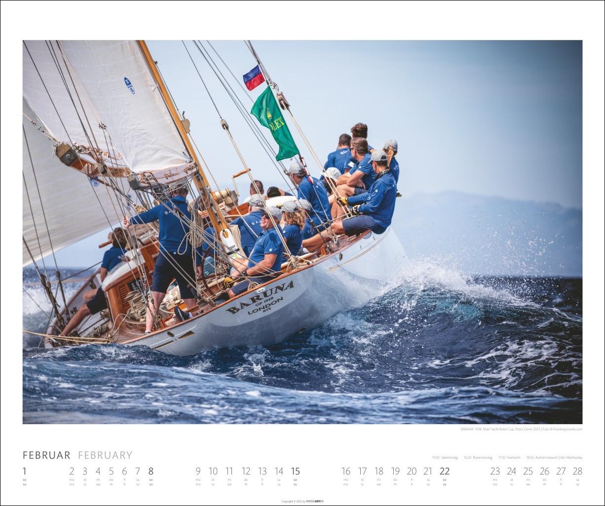 Beispielinhalt (Bild) Sailing Kalender 2026