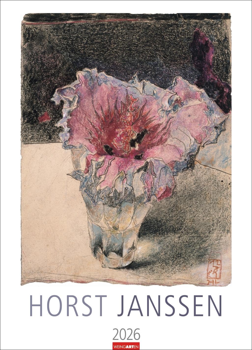 Vorderes Coverbild Horst Janssen Kalender 2026