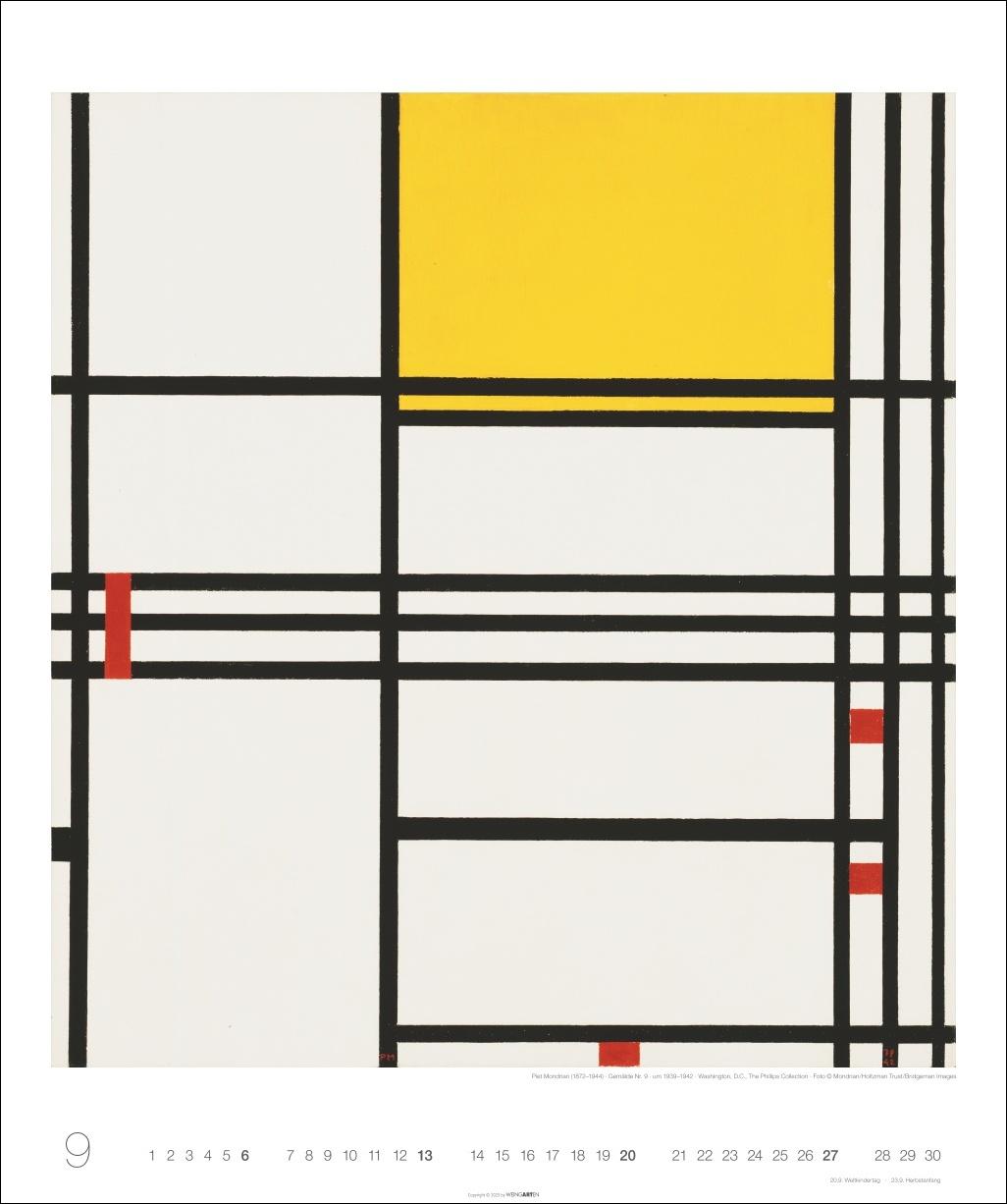 Beispielinhalt (Bild) Abstract Art Edition Kalender 2026