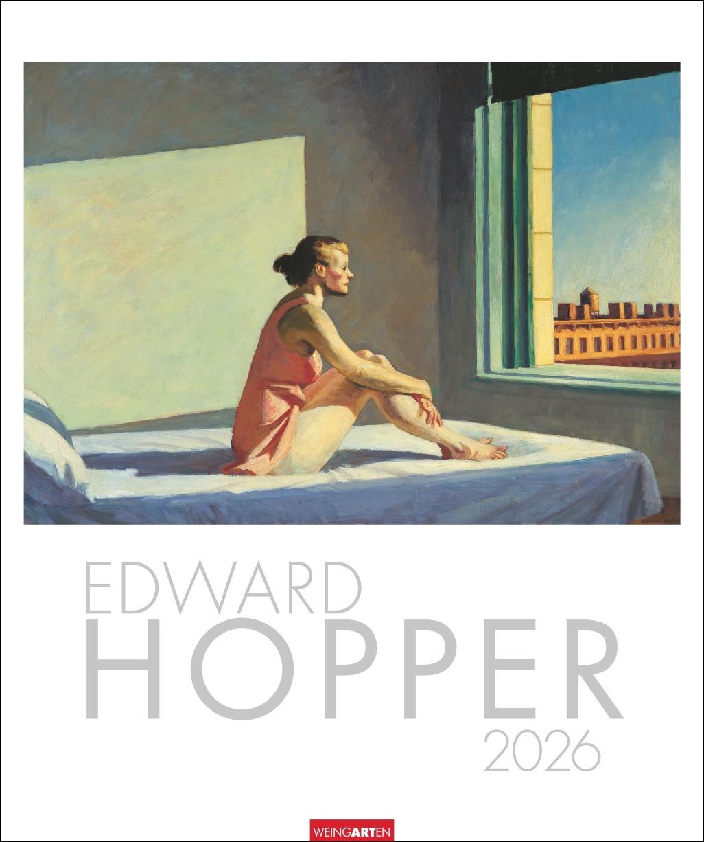 Vorderes Coverbild Edward Hopper Kalender 2026