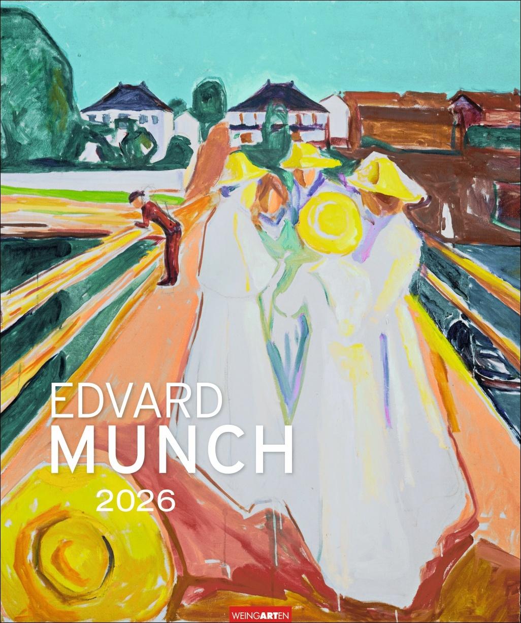 Vorderes Coverbild Edvard Munch Edition Kalender 2026
