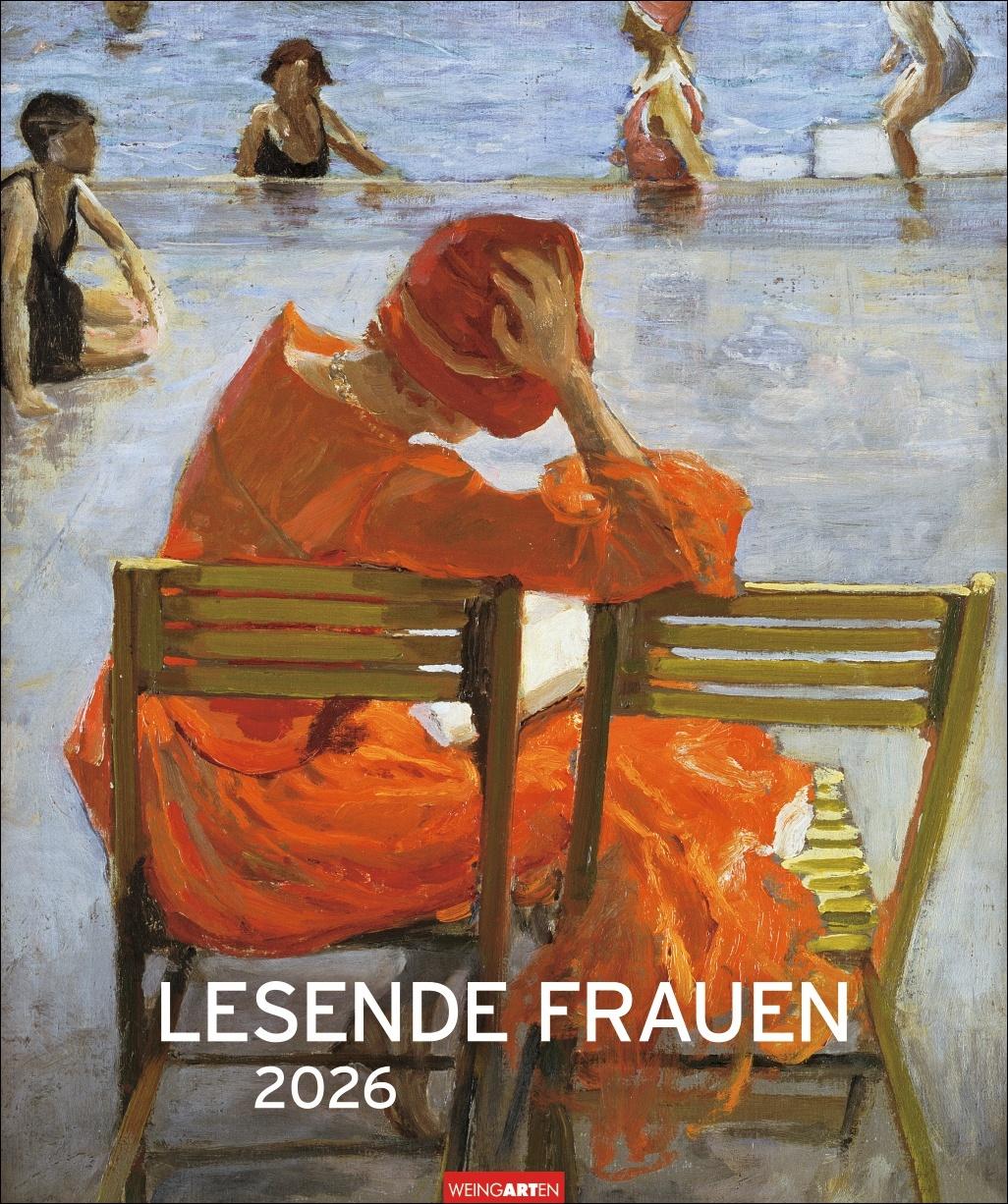 Vorderes Coverbild Lesende Frauen Edition Kalender 2026