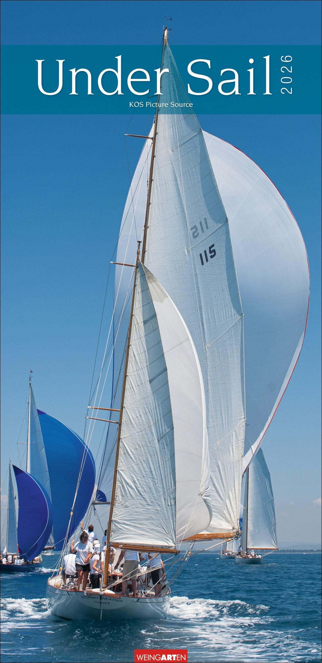 Vorderes Coverbild Under Sail Kalender 2026