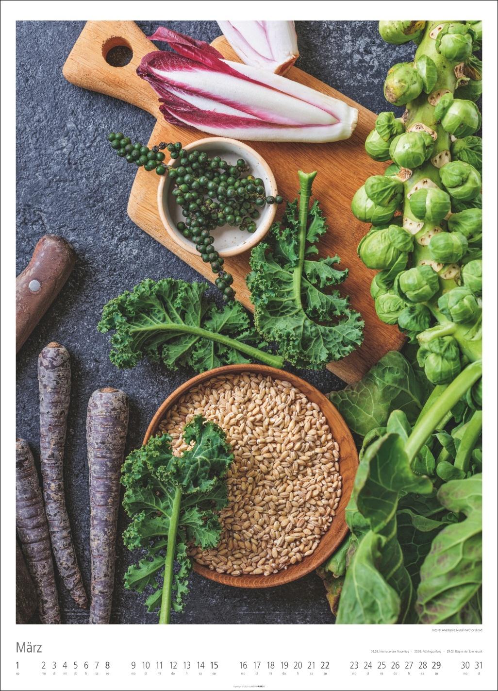 Beispielinhalt (Bild) Food Gallery Kalender 2026