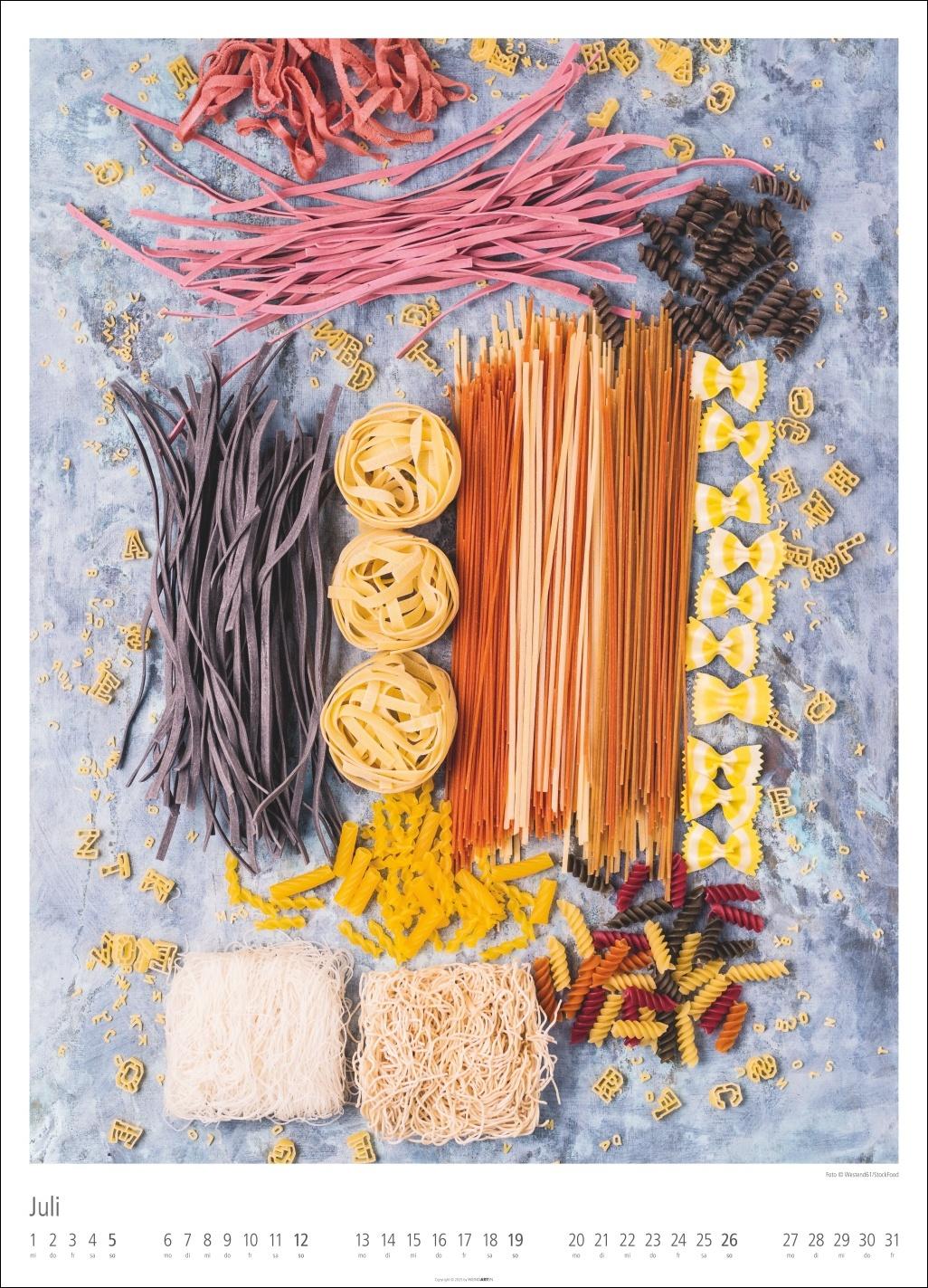 Beispielinhalt (Bild) Food Gallery Kalender 2026