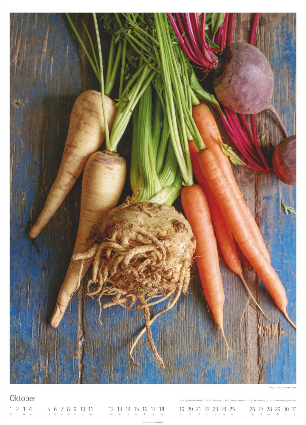 Beispielinhalt (Bild) Food Gallery Kalender 2026