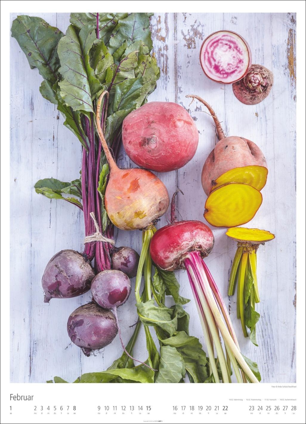 Beispielinhalt (Bild) Food Gallery Kalender 2026