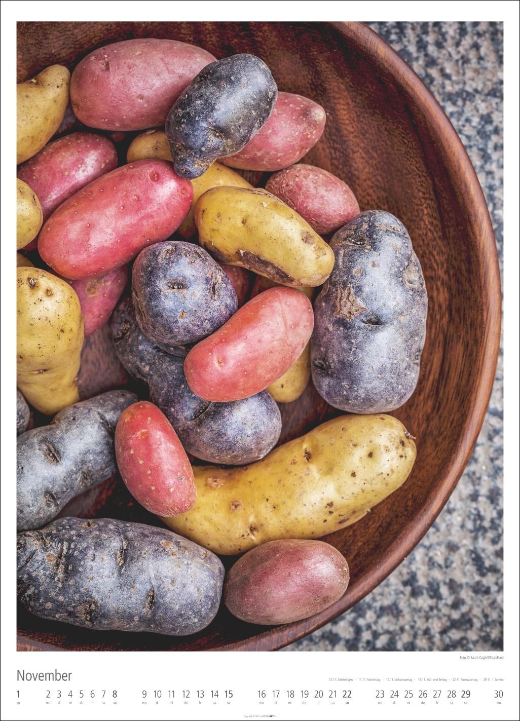 Beispielinhalt (Bild) Food Gallery Kalender 2026